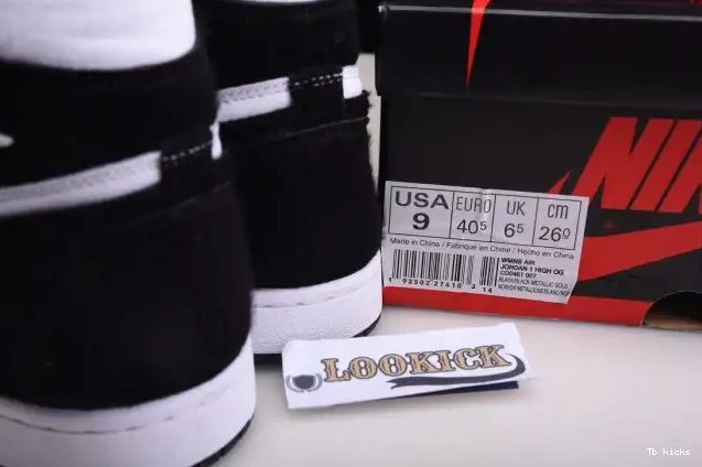 Cheap TBK Air High 1 Retro CD0461-007 OG Panda Jordan 0615
